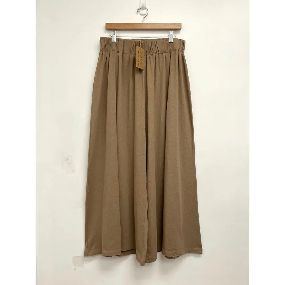 The Simple Folk Wildwood Summer Trouser Hemp Organic Cotton Wide Leg Pull On XL - Picture 11 of 11